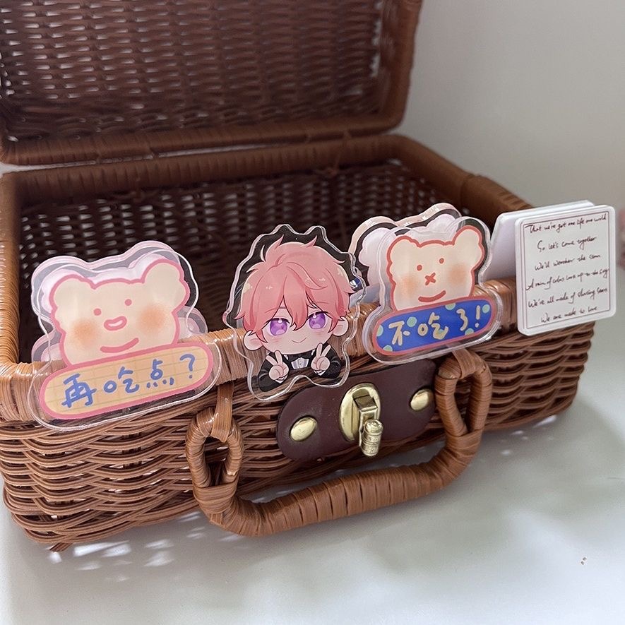 Anime Merchandise Logo - Spersonalizowany klips akrylowy z PP z