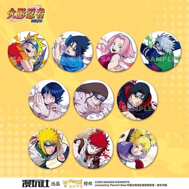 Anime Merchandise Wholesale - Oryginalne przypinki Naruto Spot Series w
