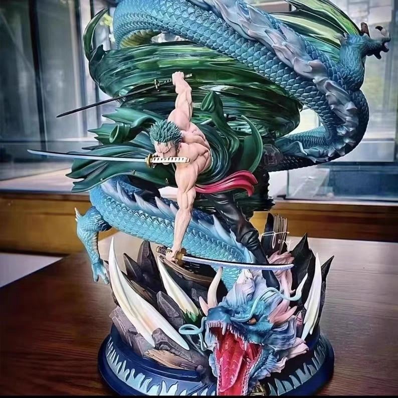 Zoro Anime Merchandise - Figurka Anime GK 31cm Tornado Roronoa