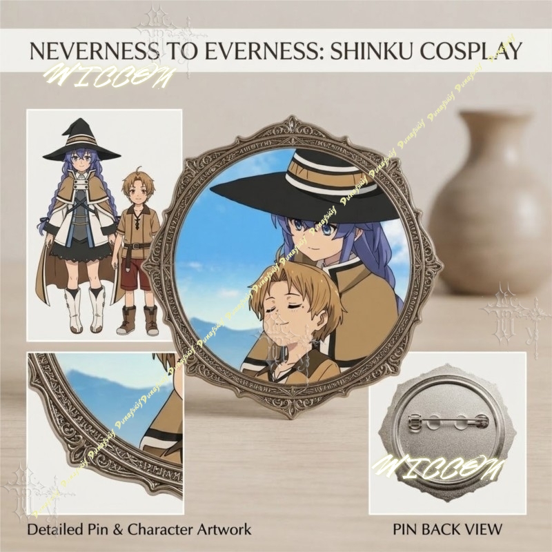 ​ ​ Anime Mushoku Tensei Joble – Pin Button Badge recenzja i cena
