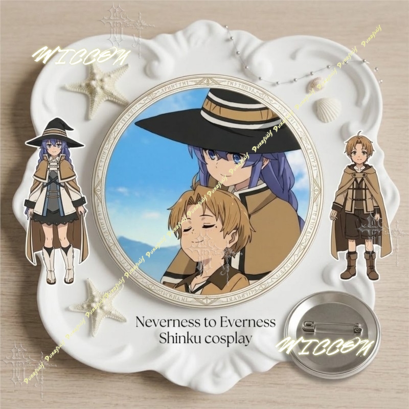 ​ ​ Anime Mushoku Tensei Joble – Pin Button Badge recenzja i cena