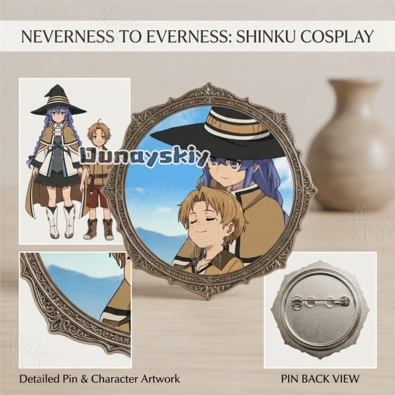 KS*31 ​ ​ Mushoku Tensei Joble – Pin Button Badge recenzja i cena