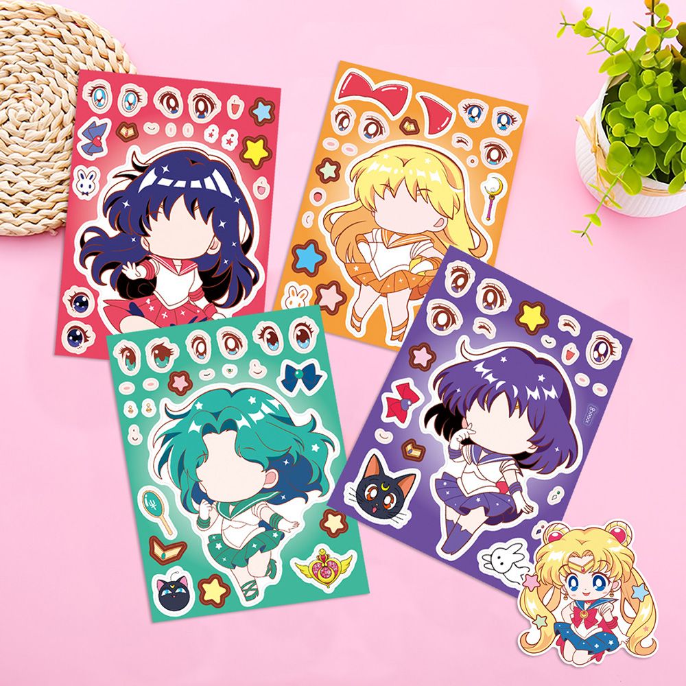 8/16 szt. Naklejki Puzzle z Zm – Anime Merchandise Posters recenzja i cena