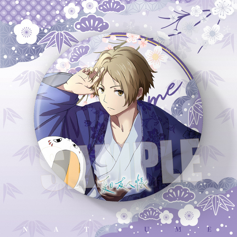 Anime Natsume Yuujinchou Nowe  – Pin Button Badge recenzja i cena