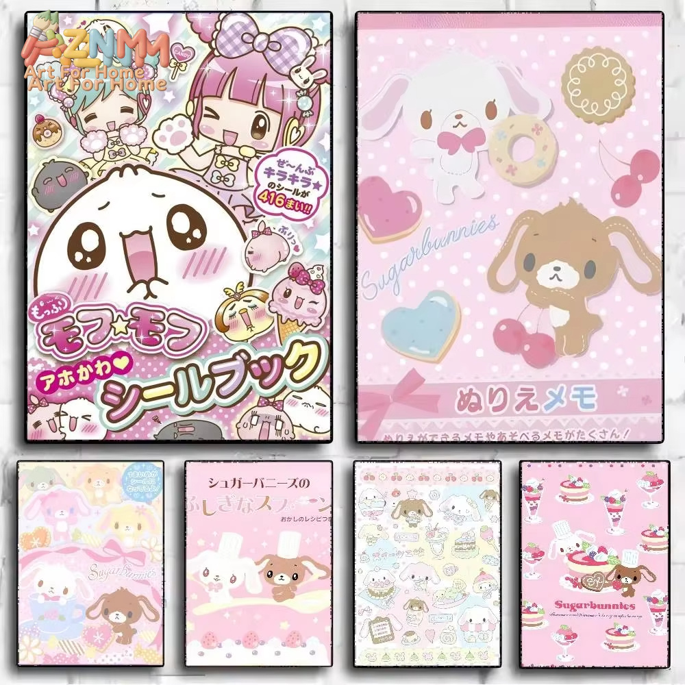1 szt. AZMN Sugarbunnies Anime – Anime Merchandise Posters recenzja i cena