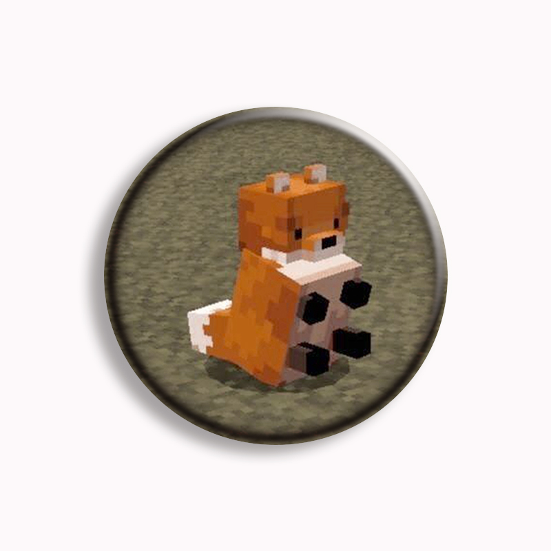 Therian Symbol Button Pin Fox  – Pin Button Badge recenzja i cena